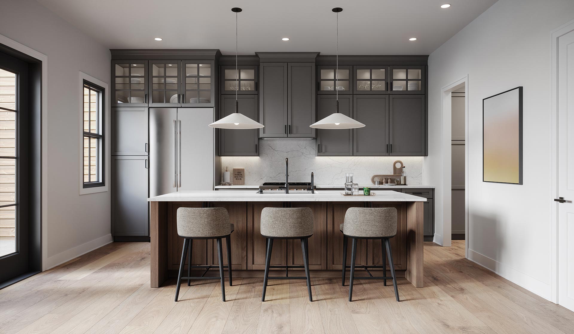 The Carriage Homes | Kitchen B